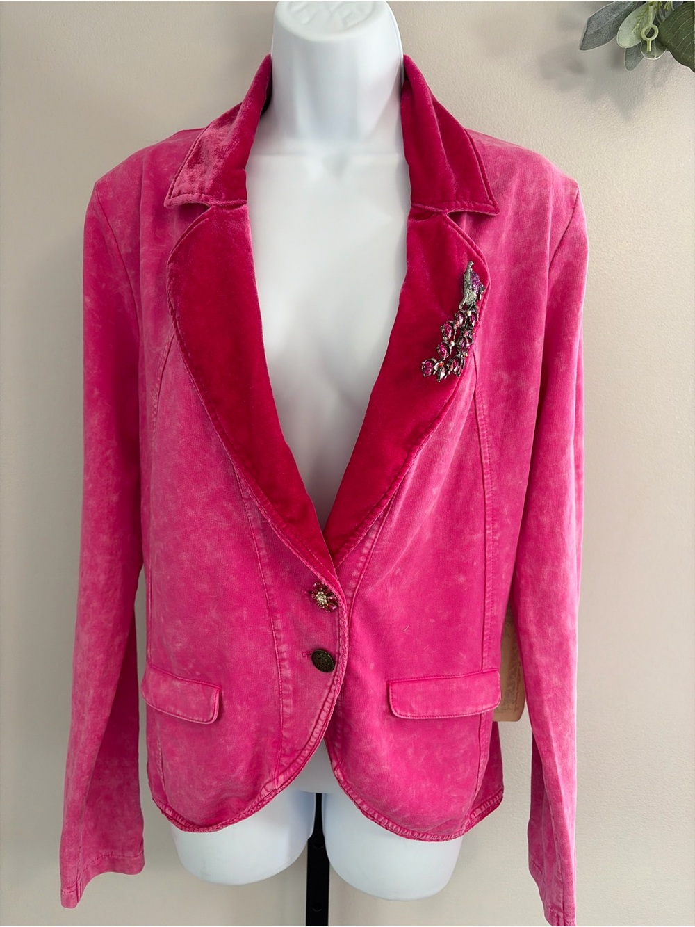 NWT Aratta Silent Journey- Colonel Jacket- Pink